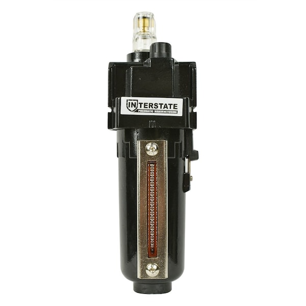 Interstate Pneumatics 3/8 Inch Black Metal Lubricator Body WR1260 - main